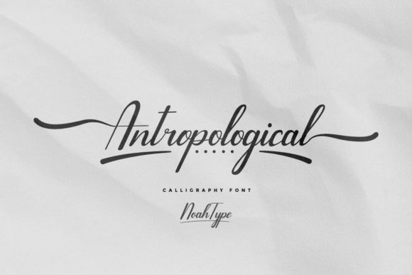 Antropological Font Review: A Charming Script for Branding