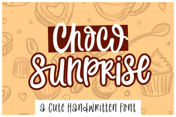 Choco Sunprise: A Handwritten Font for Polished Branding