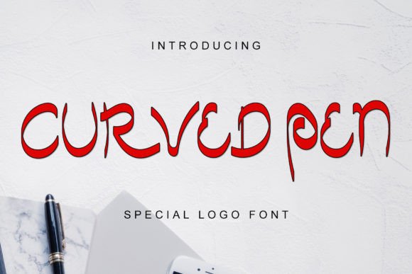 Curved Pen: Elevating Campaigns with a Stylish Script Font