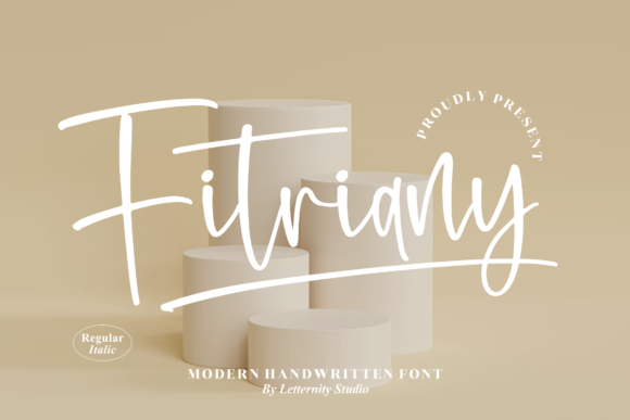Fitriany: A Gentle Handwritten Font for Editorial Elegance