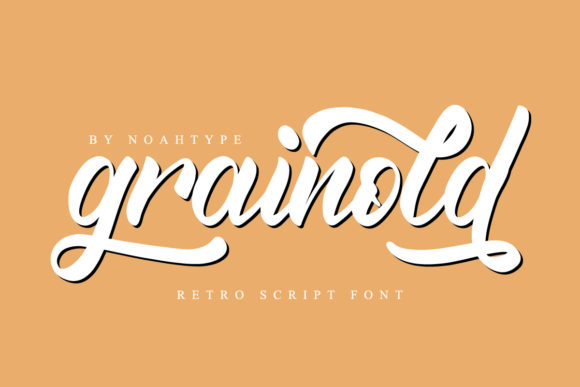 Grainold: A Timeless Script Font for Modern Campaigns
