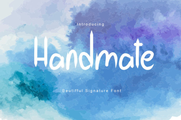 Handmate: A Handwritten Font for Digital Creativity