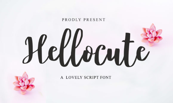 Hellocute: A Magical Script Font for Creative Branding