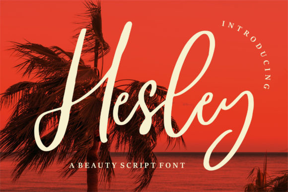 Hesley: A Sophisticated Script Font for Marketers