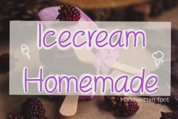 Icecream Homemade: A Sweet Touch for Campaign Design
