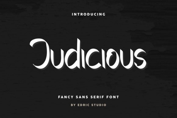 Judicious Font for Branding Projects