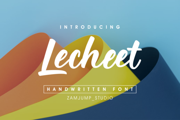 Lecheet: A Luxurious Script Font for Digital Marketing