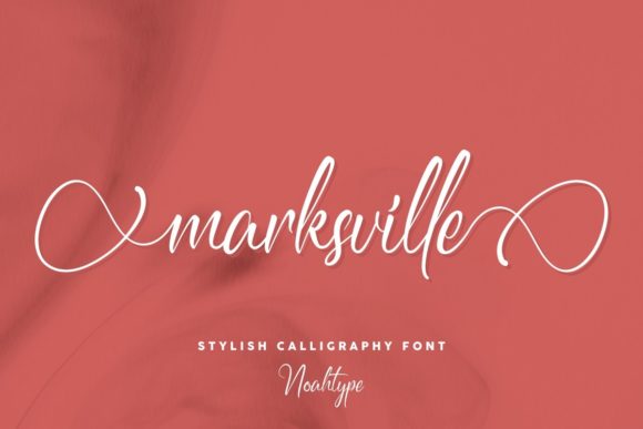 Marksville: A Script Font for Creative Projects