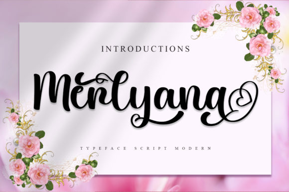 Merlyana: A Refined Script Font for Modern Branding
