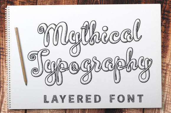 Mythical Typography for Elegant Editorial Design
