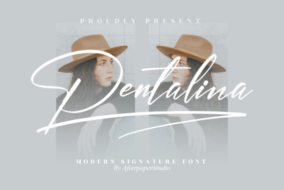 Pentalina: A Handwritten Font for Professional Branding