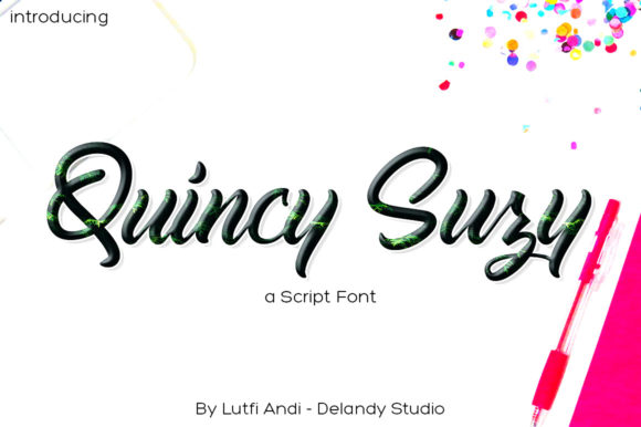 Quincy Suzy: A Font That Elevates Handmade Creations