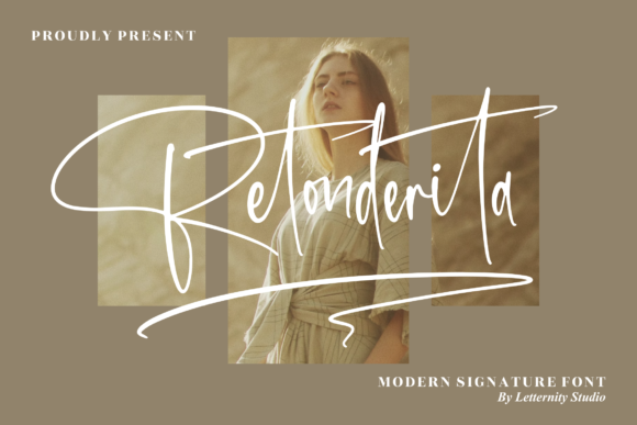 Retonderita: A Script Font That Elevates Digital Branding