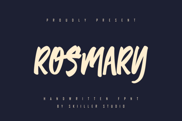Rosmary: A Clean Script Font for Modern Campaigns