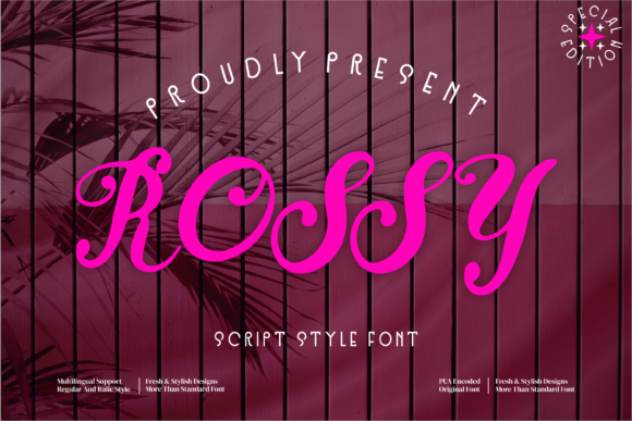 Rossy Script Font for Branding and Design