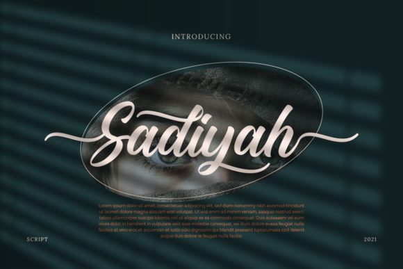 Sadiyah: The Flowing Font That Elevates Campaigns