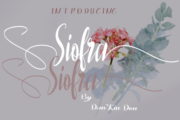 Siofra Script Font for Handmade Creations