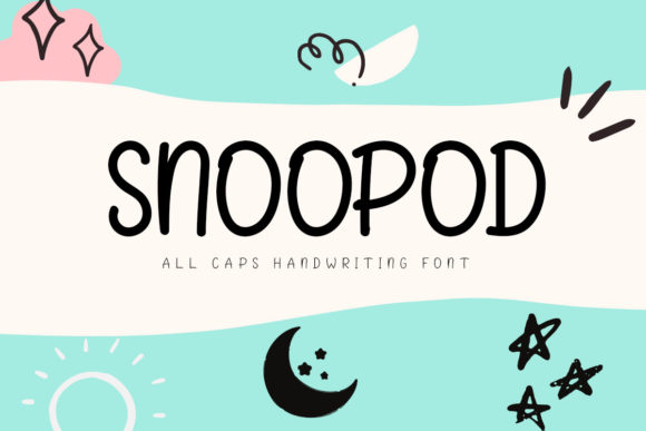 Snoopod: A Handwritten Font That Elevates Branding