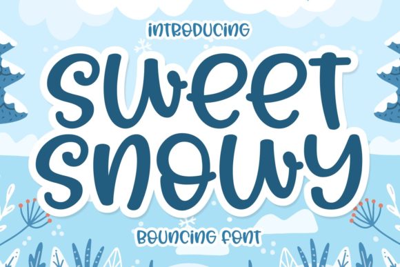 Sweet Snowy Font for Handmade Creations