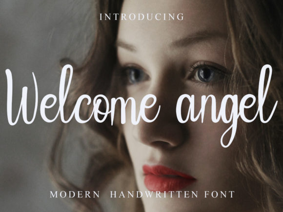 Welcome Angel: A Charming Font for Branding Projects